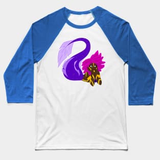 Cotton Candy Mermaid Baseball T-Shirt